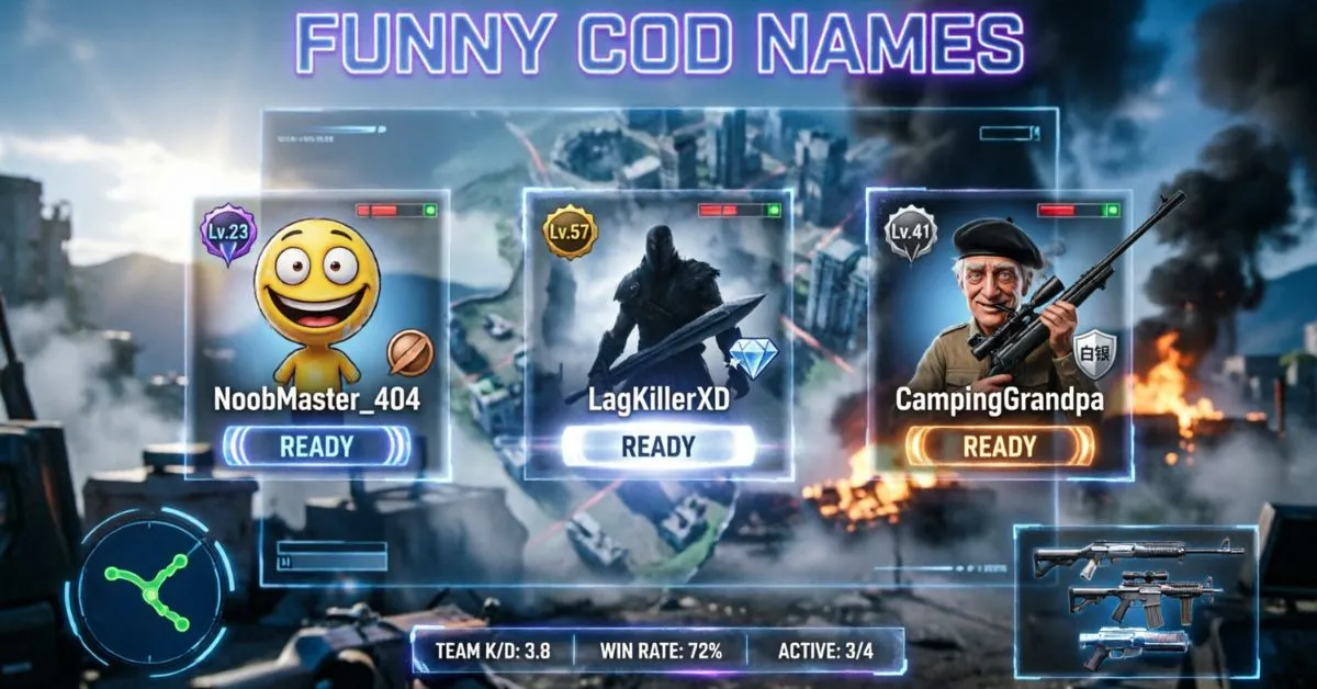 Funny Cod Names