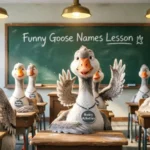 funny goose names
