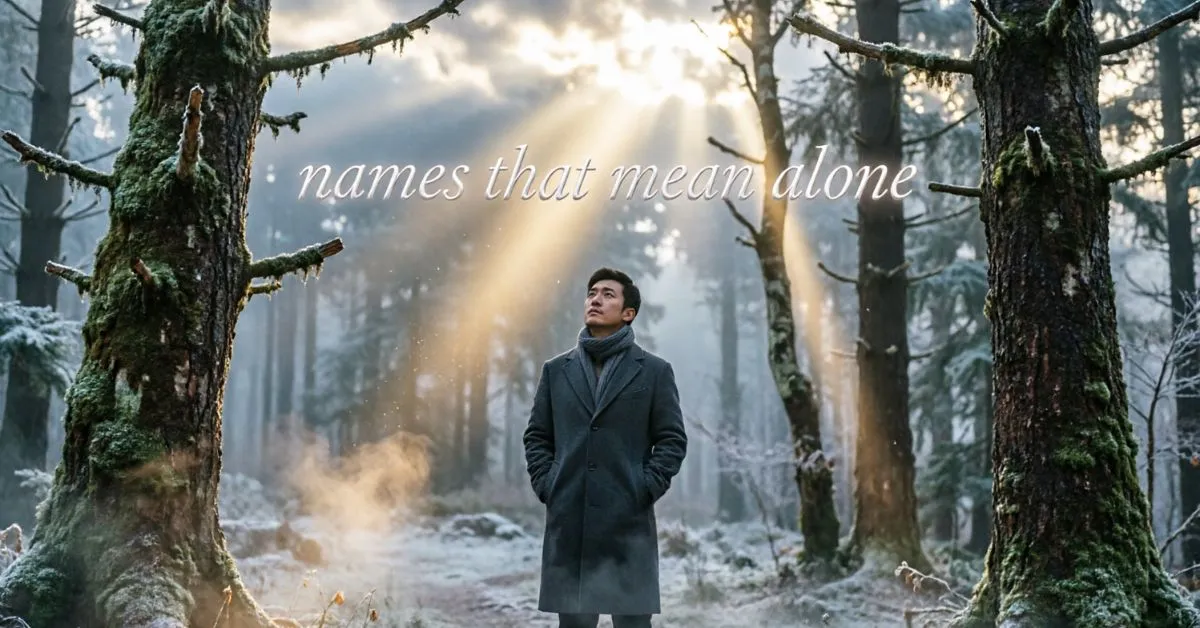 Names That Mean Alone