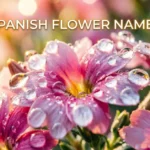 spanish flower names​