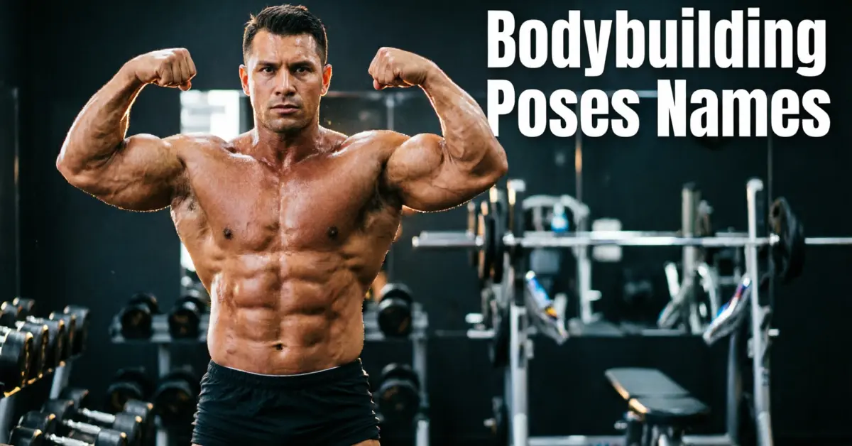 Bodybuilding Poses Names