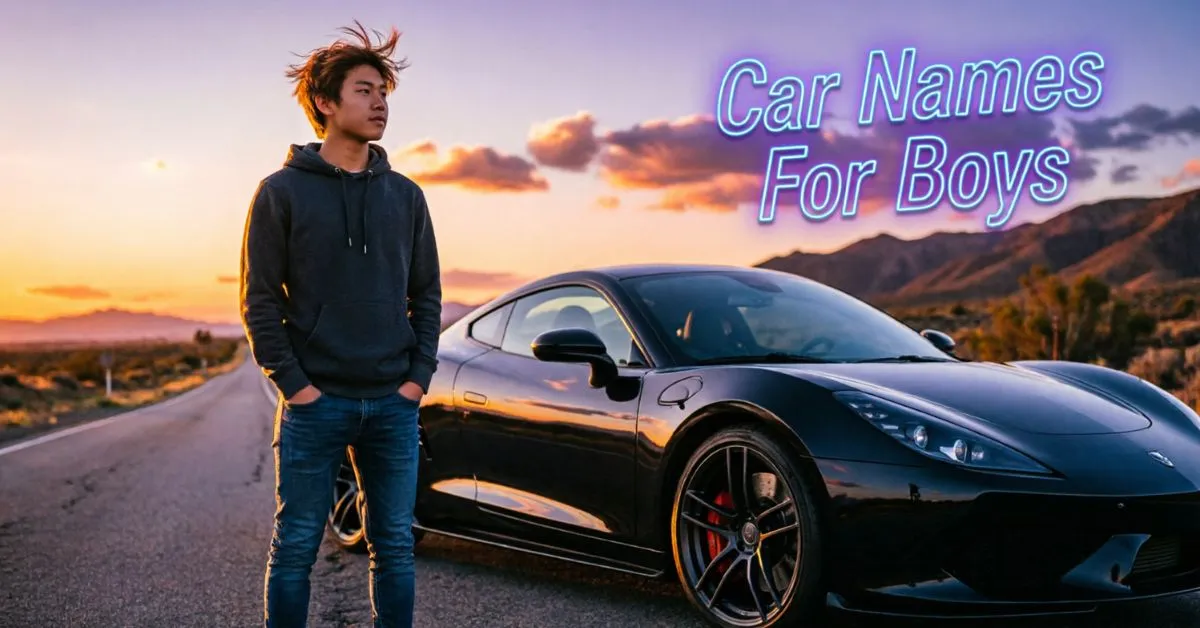Car Names For Boys