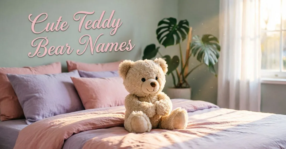 Cute Teddy Bear Names