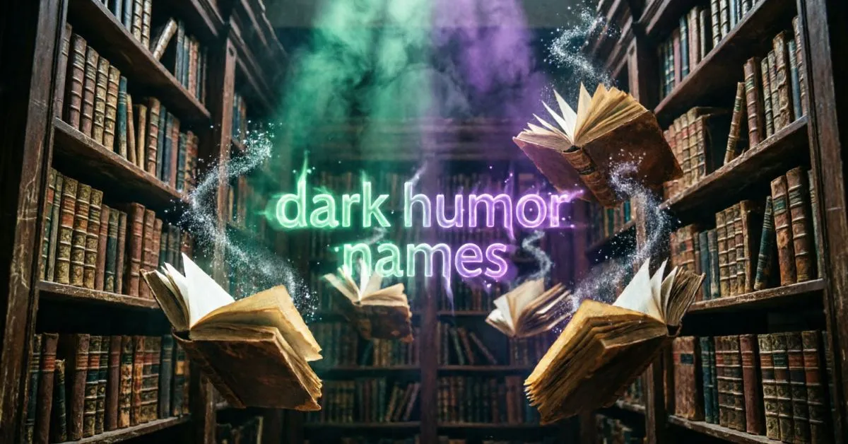 Dark Humor Names