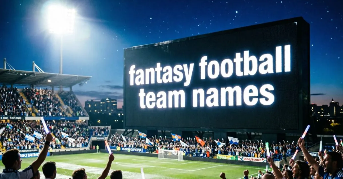 Fantasy Football Team Names