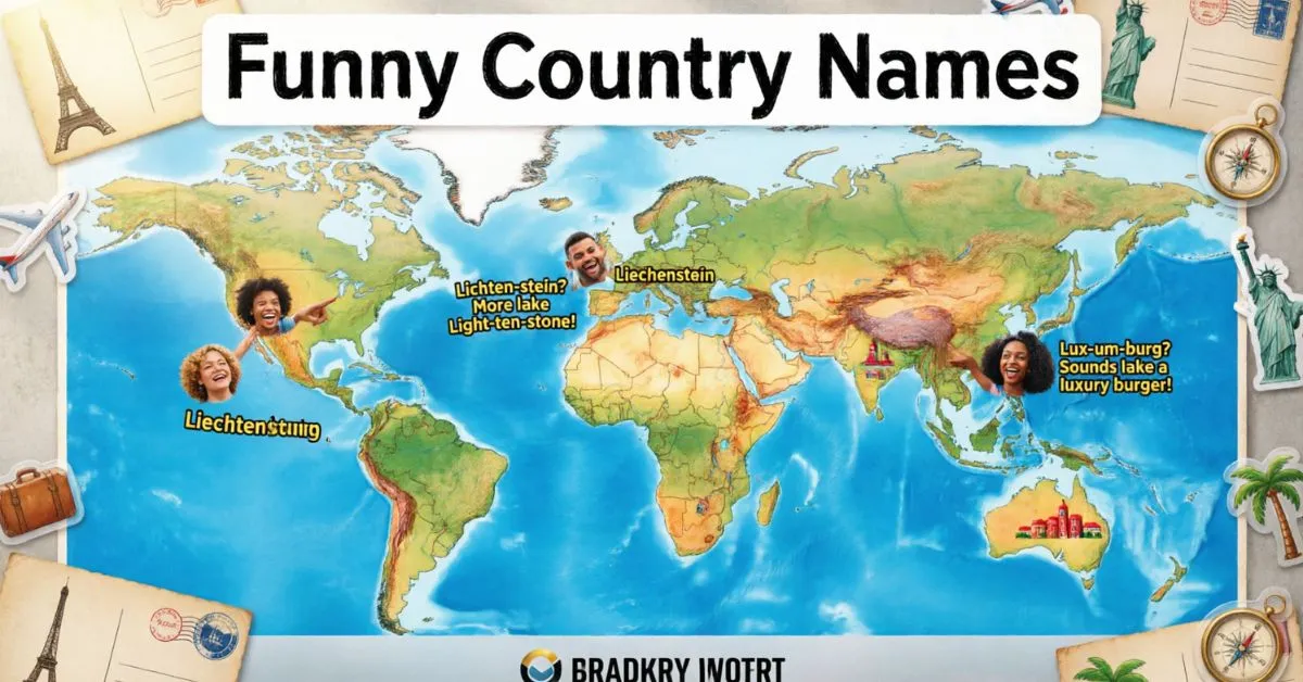 Funny Country Names