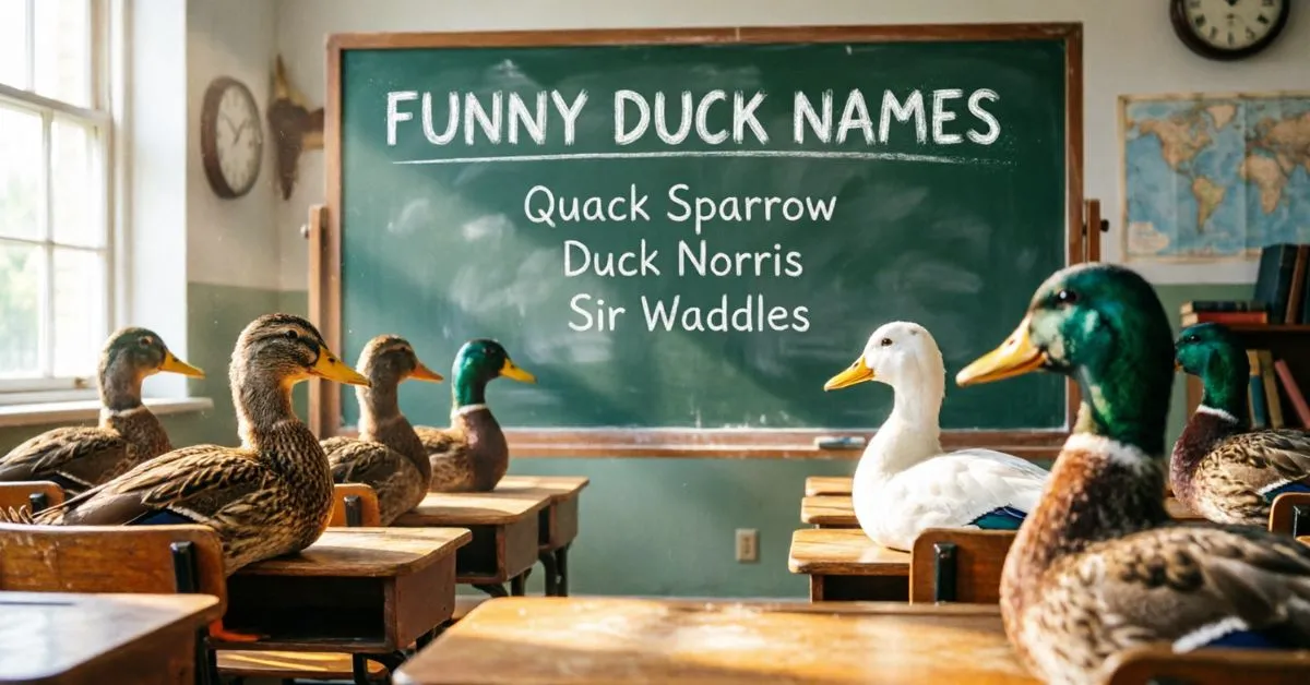 Funny Duck Names