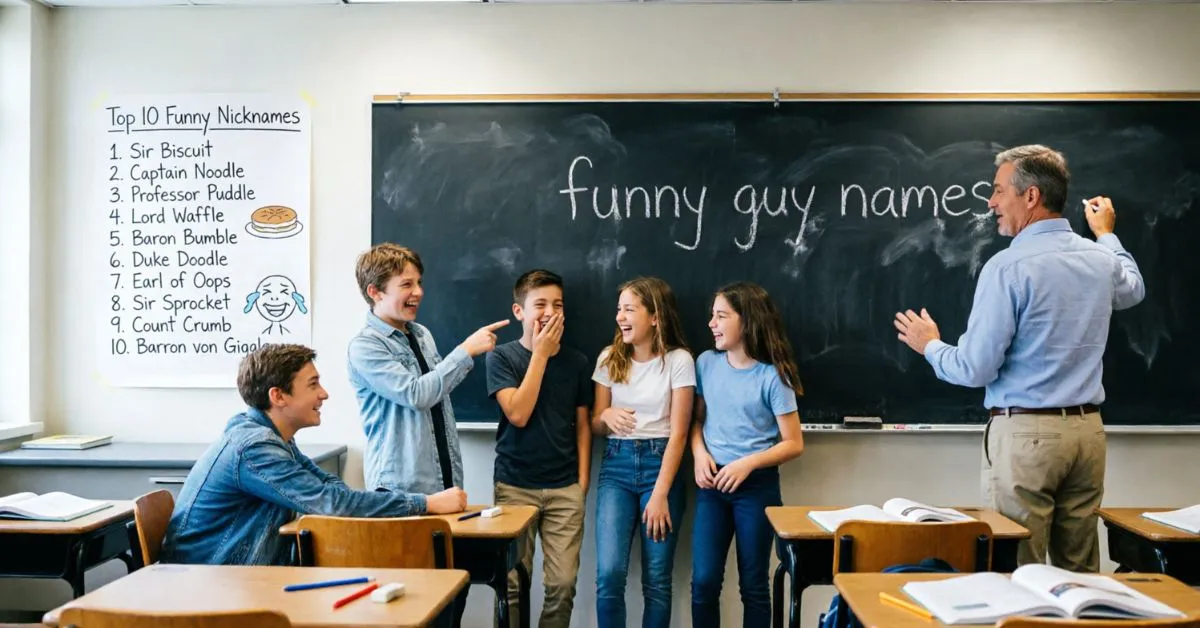 Funny Guy Names