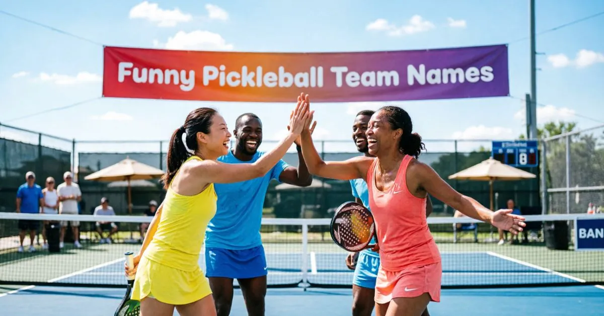 Funny Pickleball Team Names