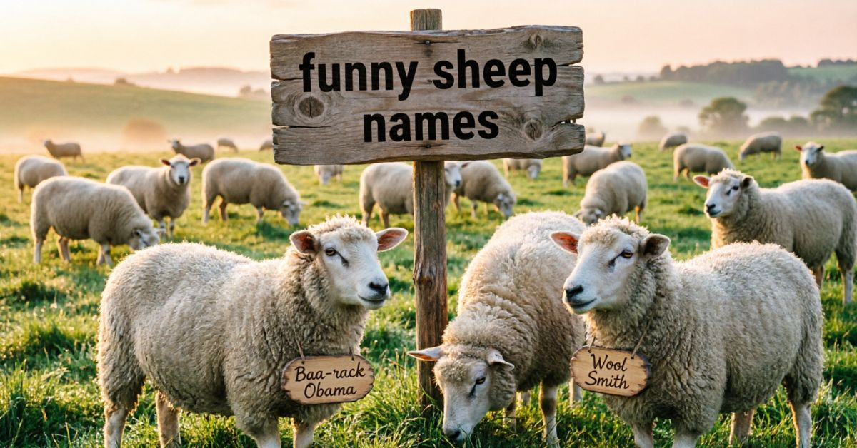 funny sheep names