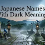 Japanese Names With Dark Meanings