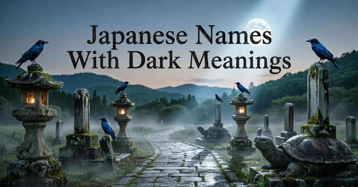 Japanese Names With Dark Meanings