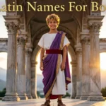 Latin Names For Boy