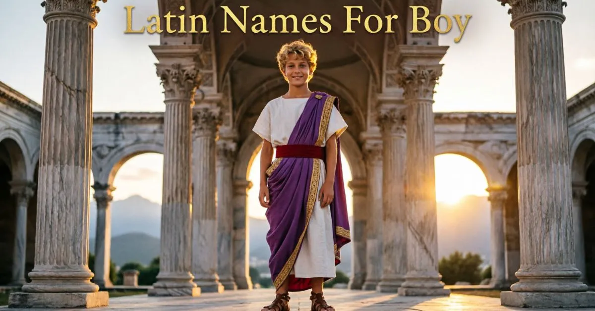 Latin Names For Boy