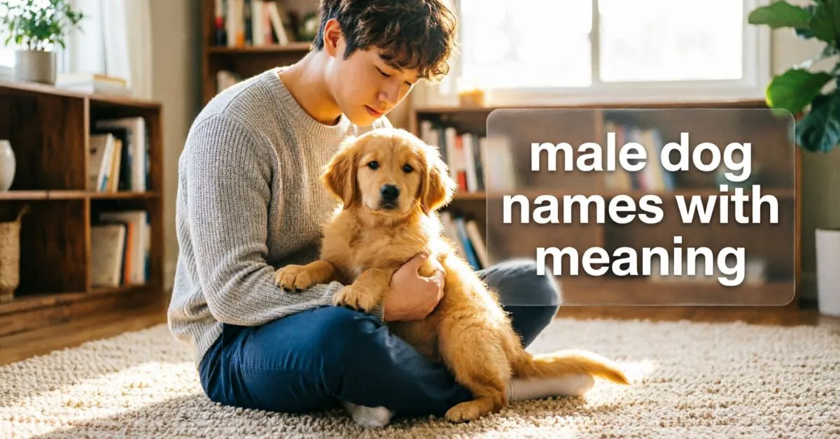 Male Dog Names With Meaning