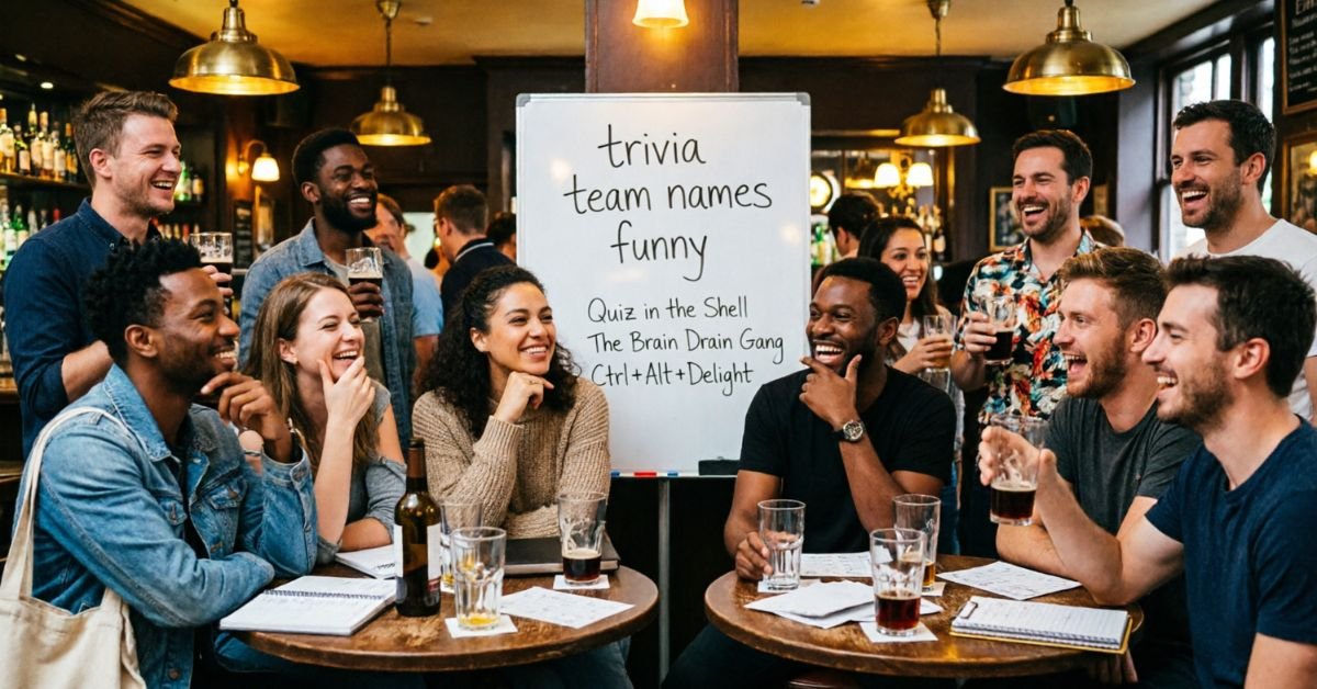 Trivia Team Names Funny