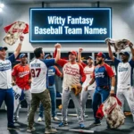 Witty Fantasy Baseball Team Names​