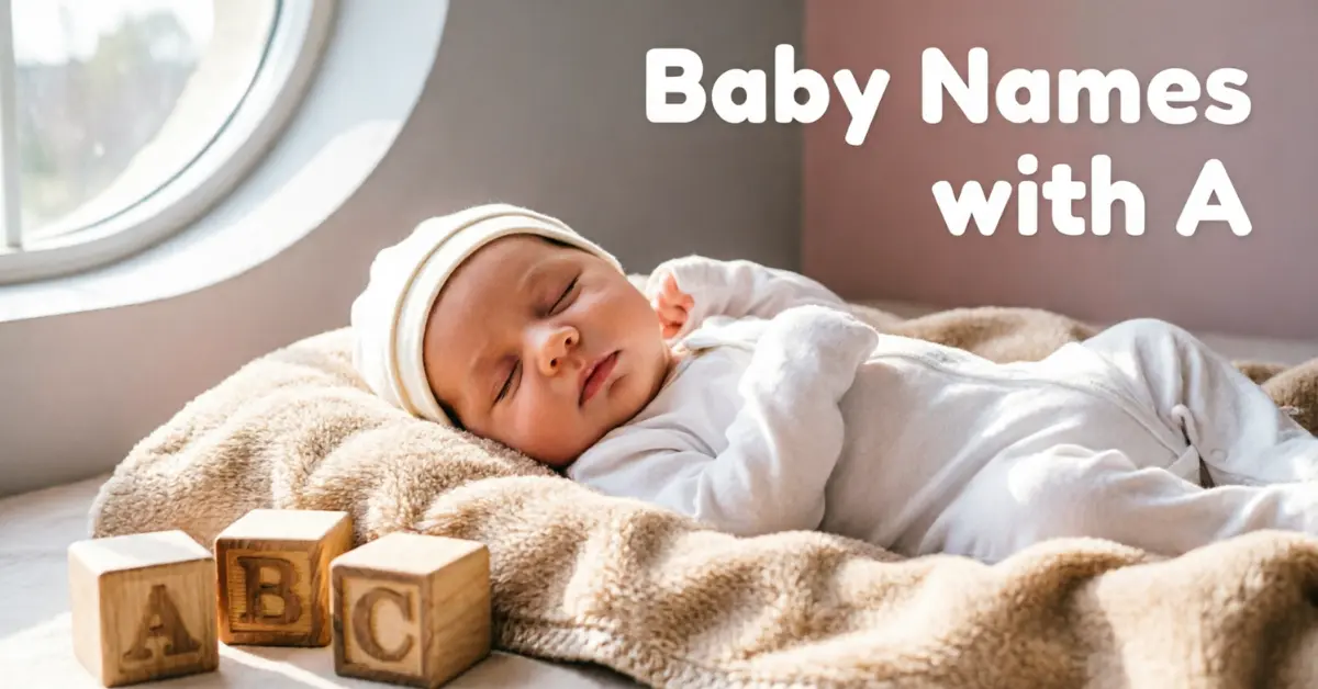 Baby Names with A