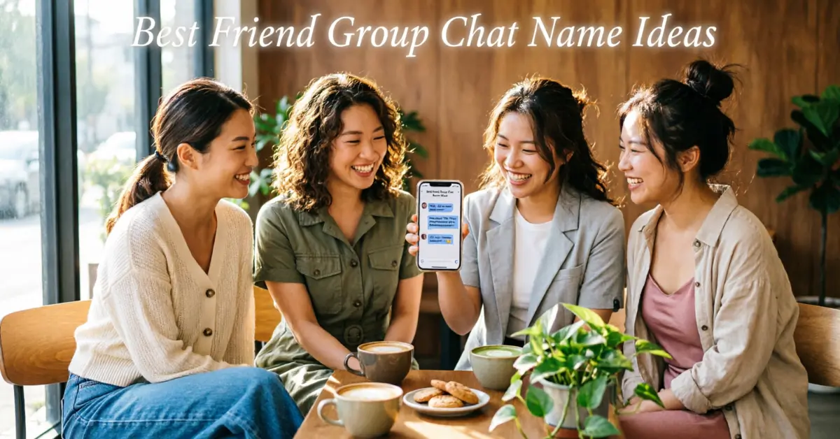 Best Friend Group Chat Name Ideas