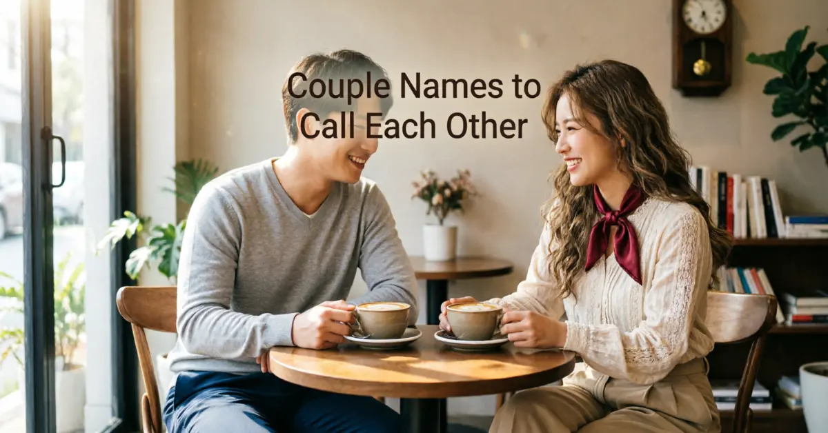 Couple Names to Call each Other
