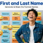 Funny First and Last names Dirty