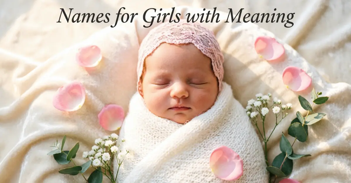 Names for Girls with meaning